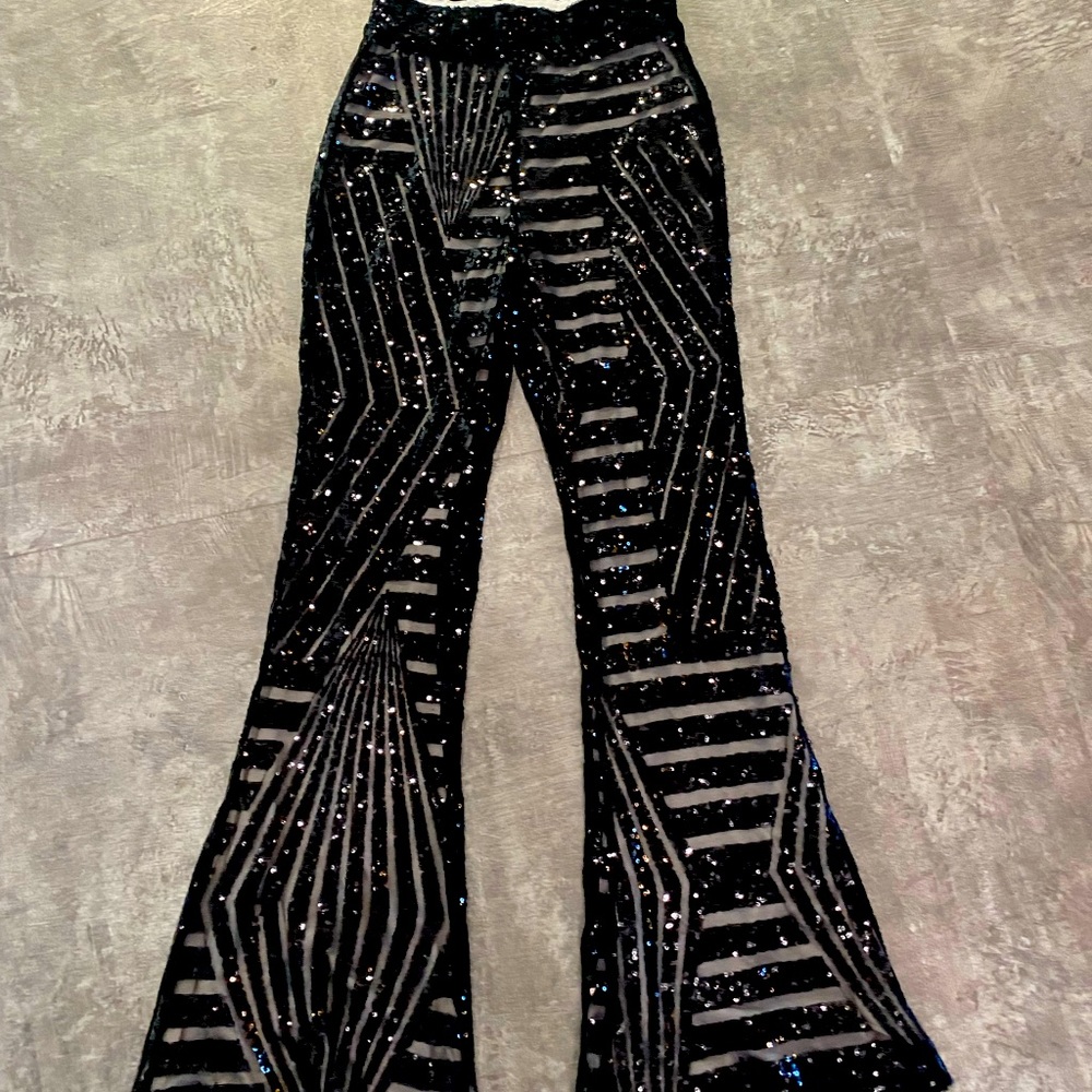 Calling all Taylor swift  and NFR fans! Sequin pants. Size small.